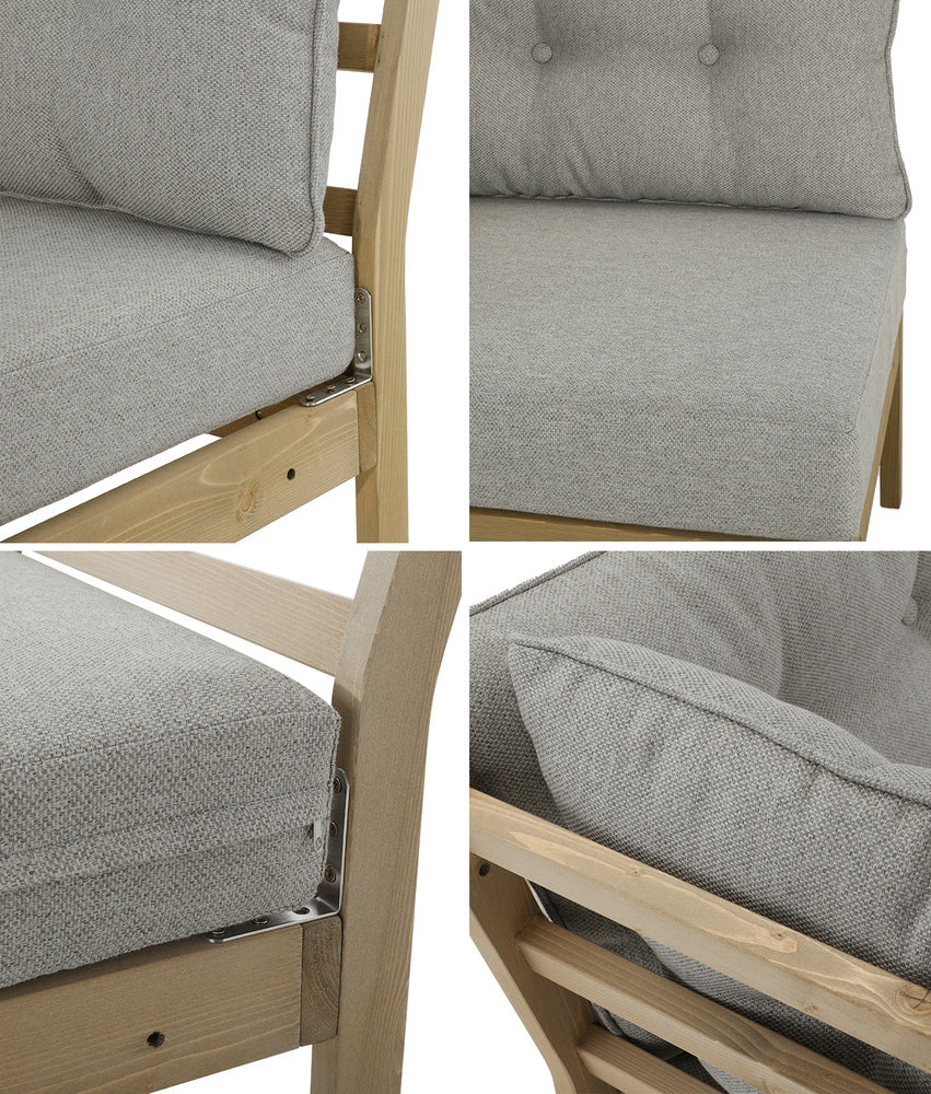 Natural sofa 35x52x52cm, view 9