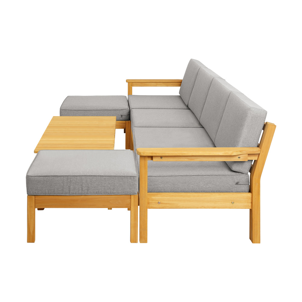 Outdoor Sofa Set Lounge Patio Set 7 Piece
