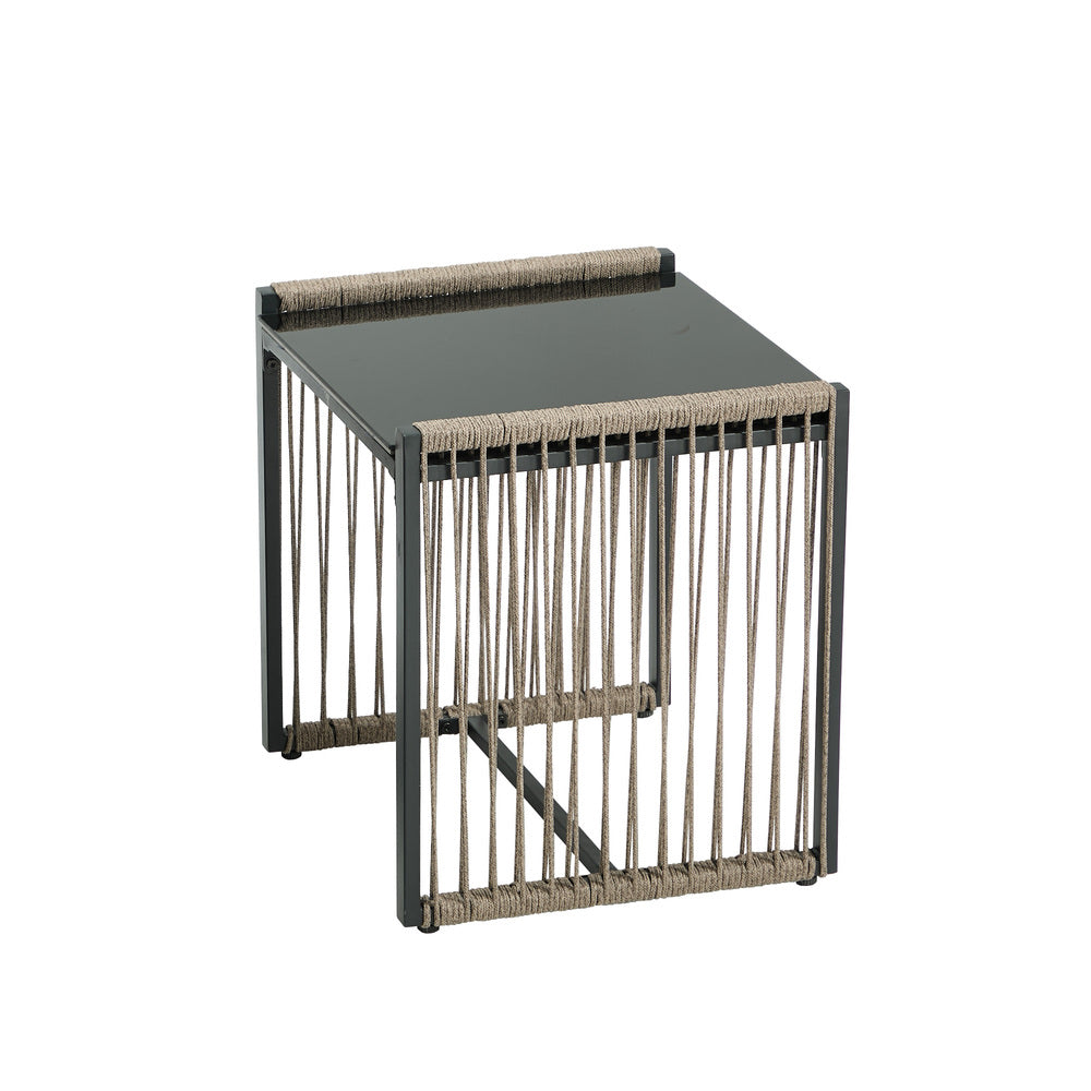 Outdoor Patio Set With Cushions 41x47x46cm