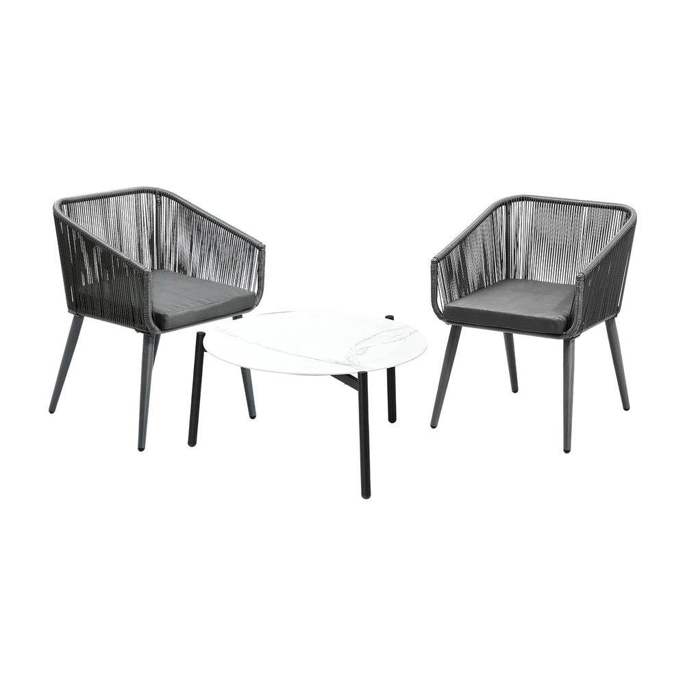 Outdoor Lounge Setting Furniture 3/5 Piece Patio Set