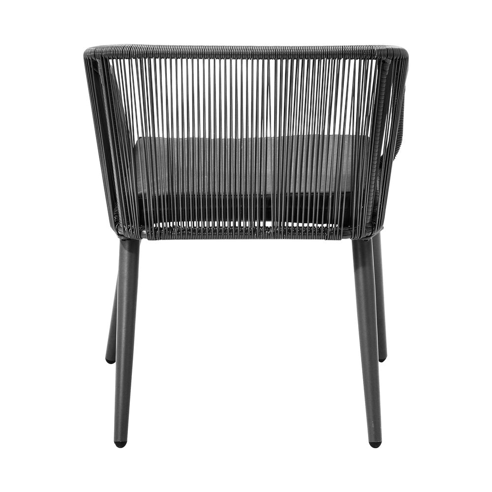 Outdoor Furniture Lounge Setting Chairs Set of 2 Bistro Patio Garden Set