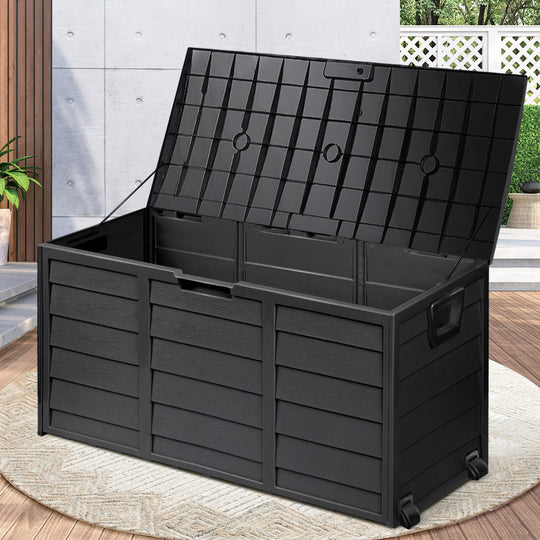 Outdoor Storage Box Cabinet Container Garden Chest Deck