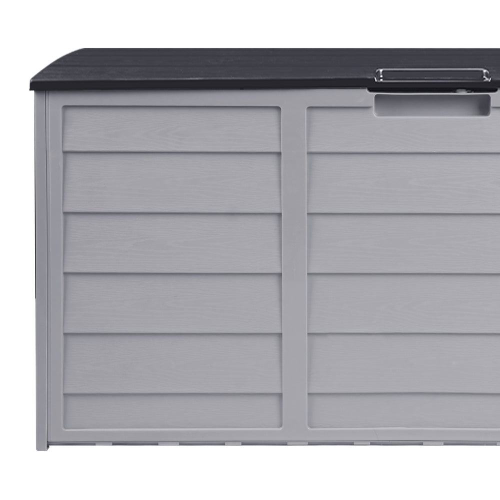 Outdoor Storage Box Cabinet Container Garden Chest Deck Tool Lockable 290L