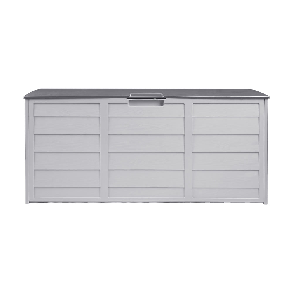 Outdoor Storage Box Cabinet Container Garden Chest Deck Tool Lockable 290L