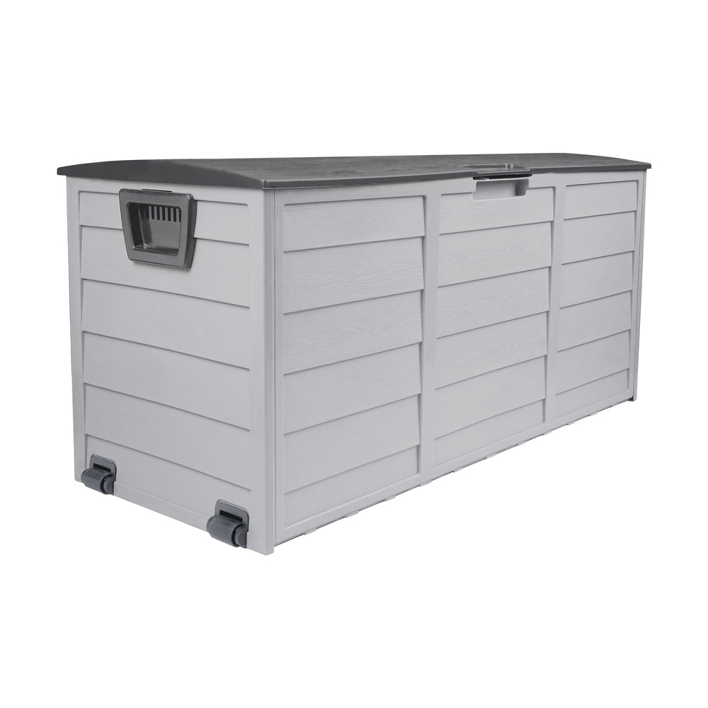 Outdoor Storage Box Cabinet Container Garden Chest Deck Tool Lockable 290L