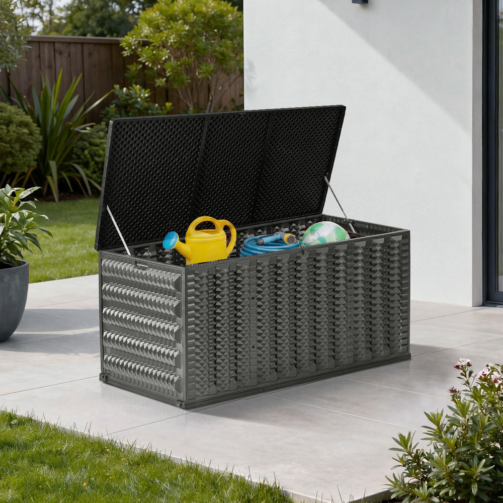490L Outdoor Storage Box Foldable Garden | Simpledeals