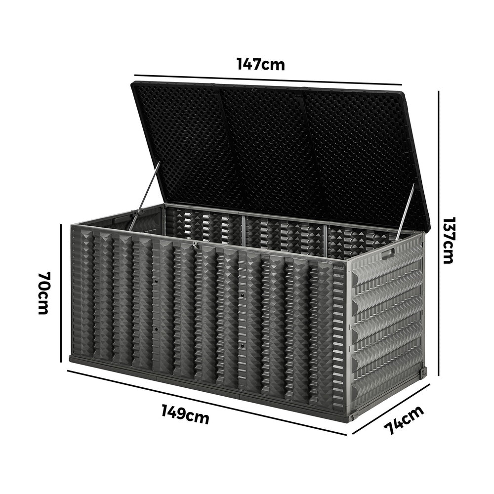 Outdoor Storage Box 680L Foldable Garden Container