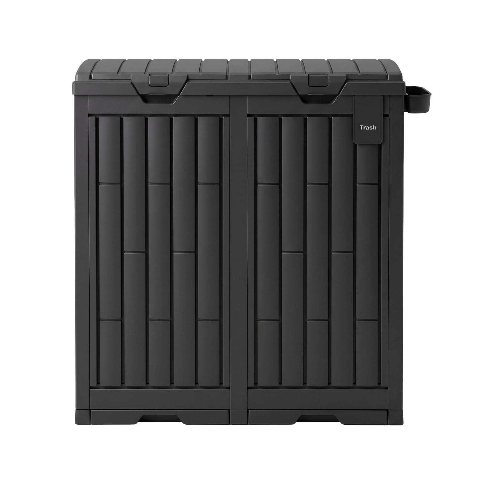 Outdoor Dual Compartment Trash Can 78x41x87cm