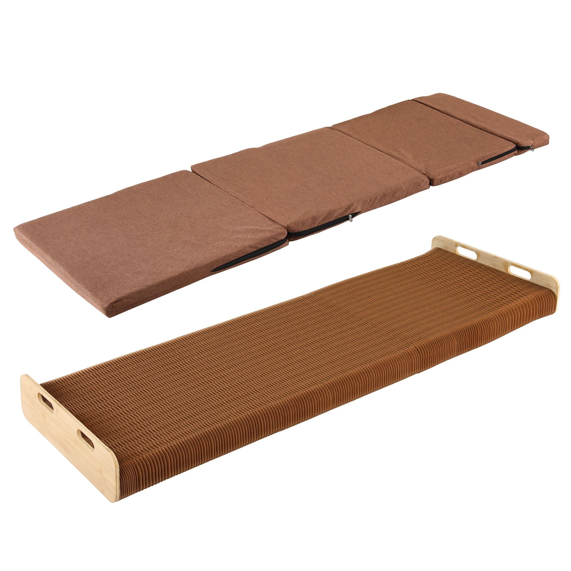 Folding Paper Bed Frame Mattress 300kg | Simpledeals