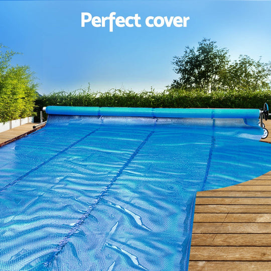 Pool Cover 11X6.2M 400 Micron Silver Swimming Pool Solar