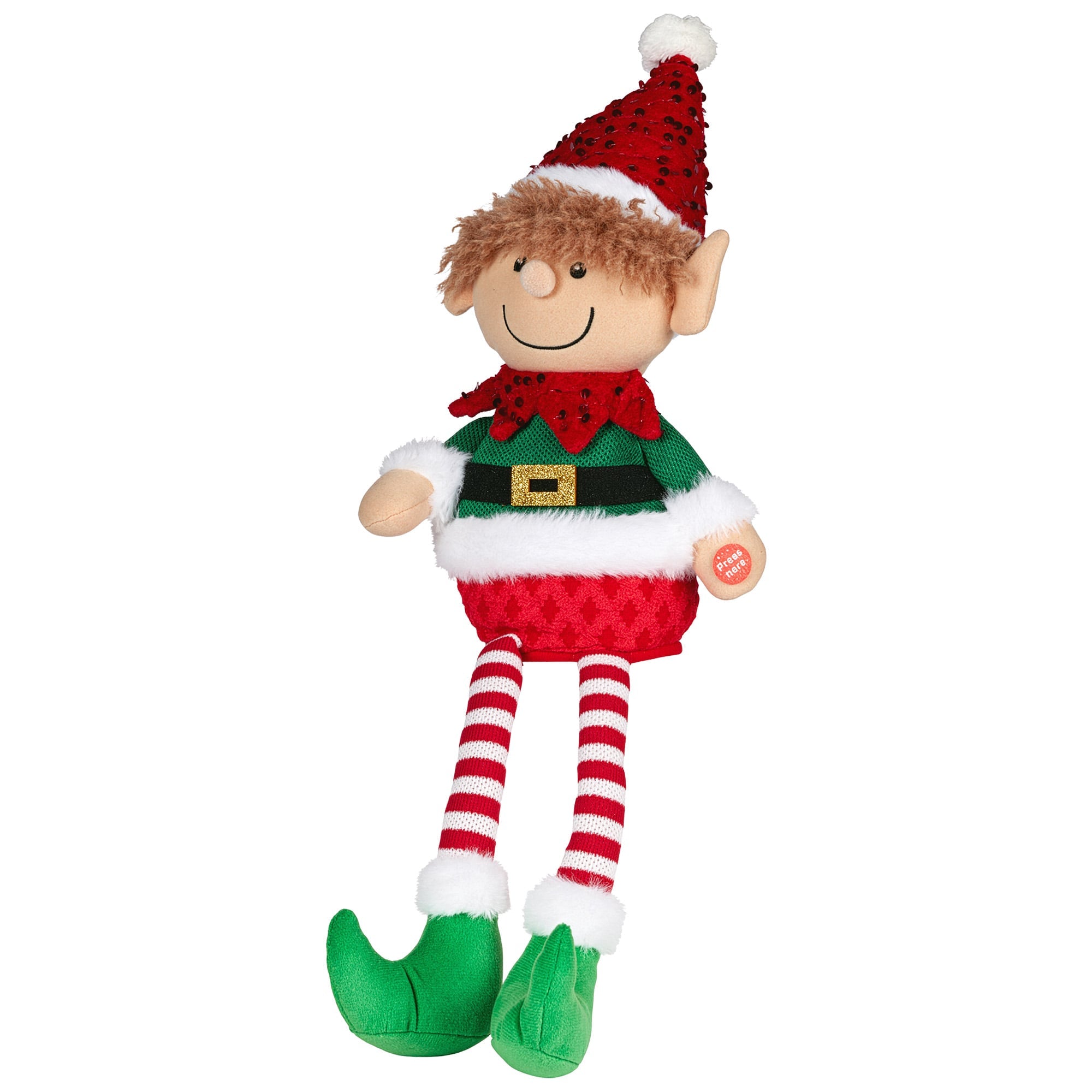 Animated Christmas Elf Toy
