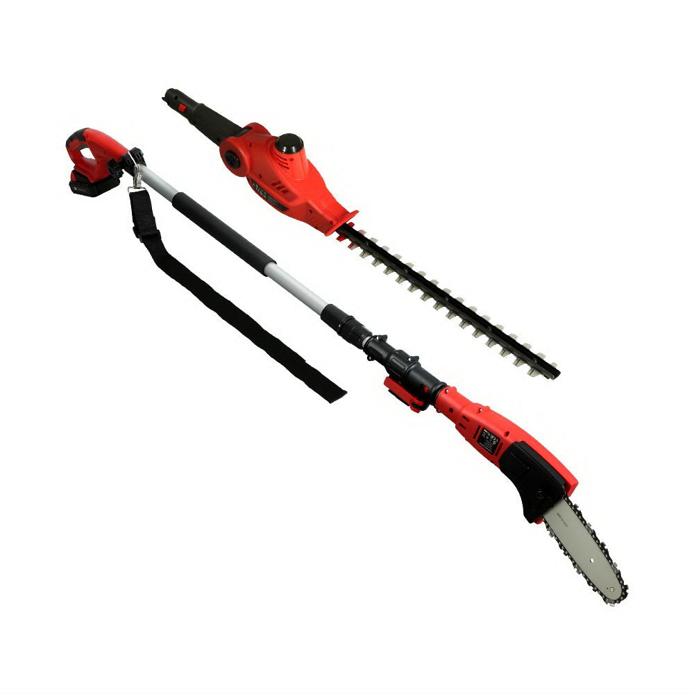 Cordless 20V Pole Chainsaw 8-Inch 2.7m Reach Trimmer