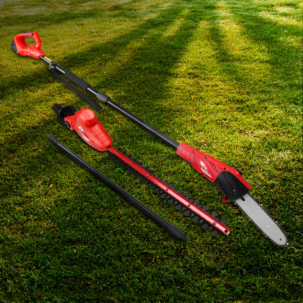 Chainsaw Trimmer Cordless Pole Chain Saw 8In 20V Battery 2.7M Reach