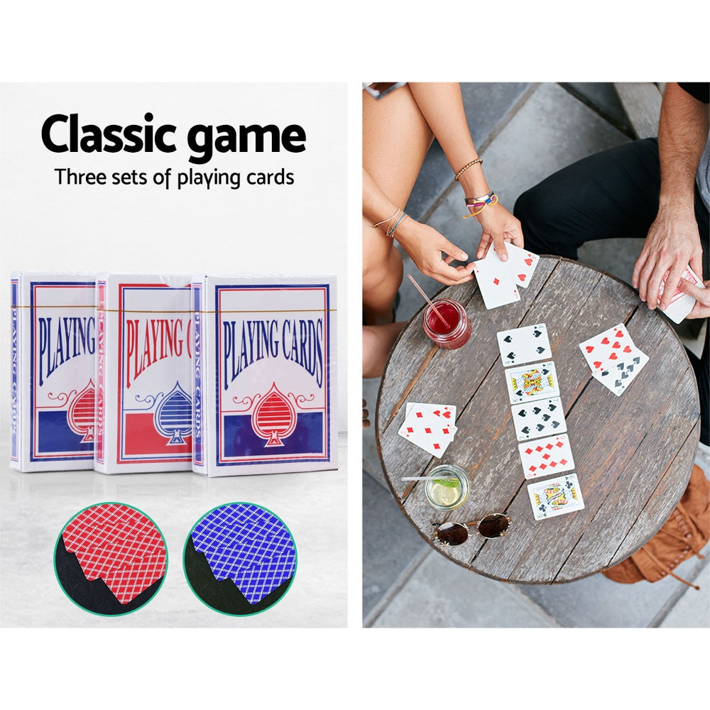1000pcs Poker Chips Set with Cards Dice & Lockable Aluminum Case