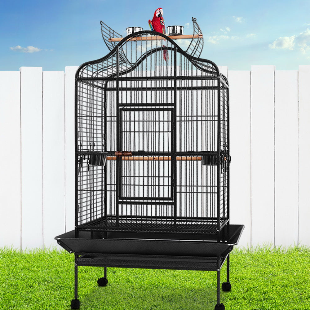 Bird Cage Pet Aviary 168CM Large Travel Stand Budgie Parrot Toys