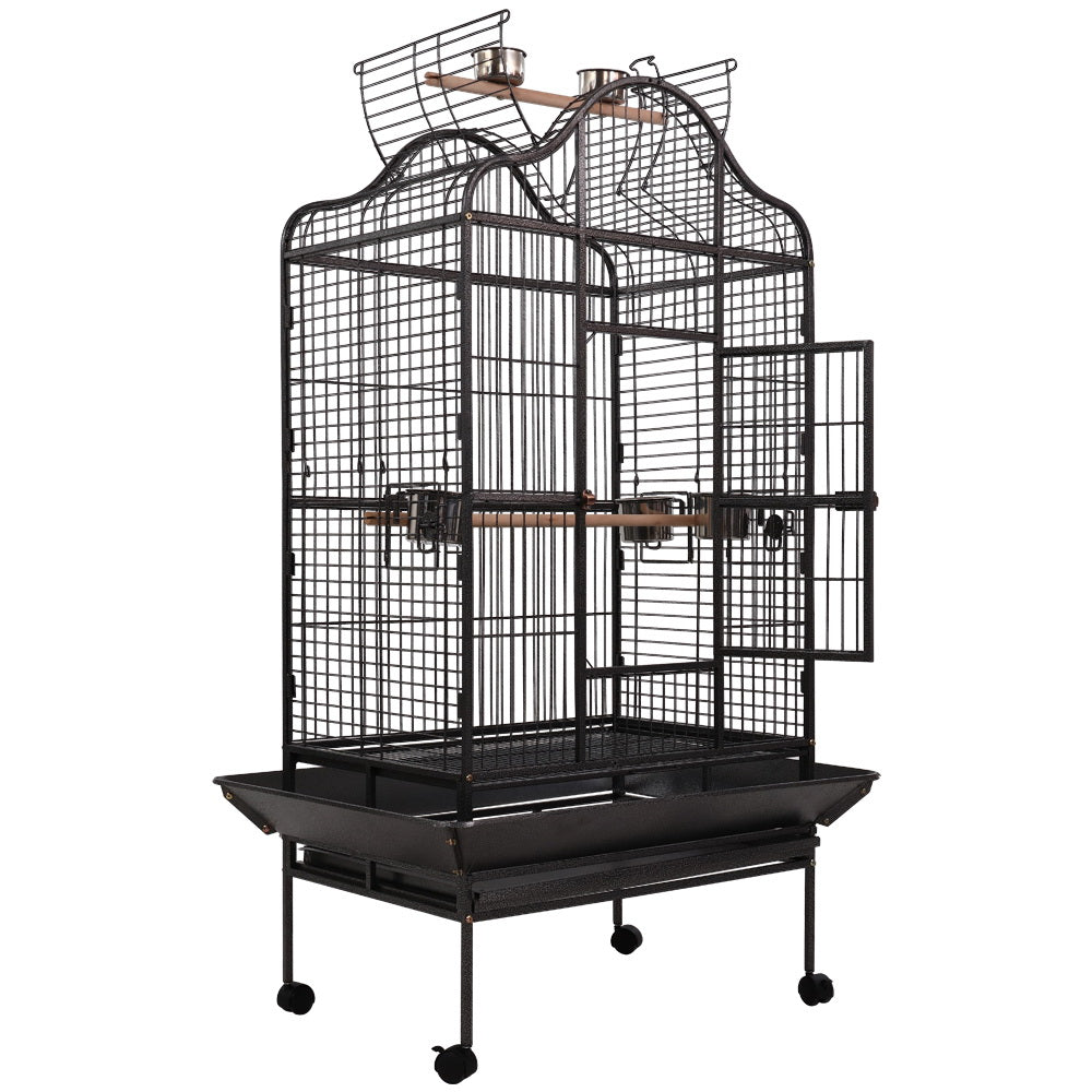 Bird Cage Pet Aviary 168CM Large Travel Stand Budgie Parrot Toys