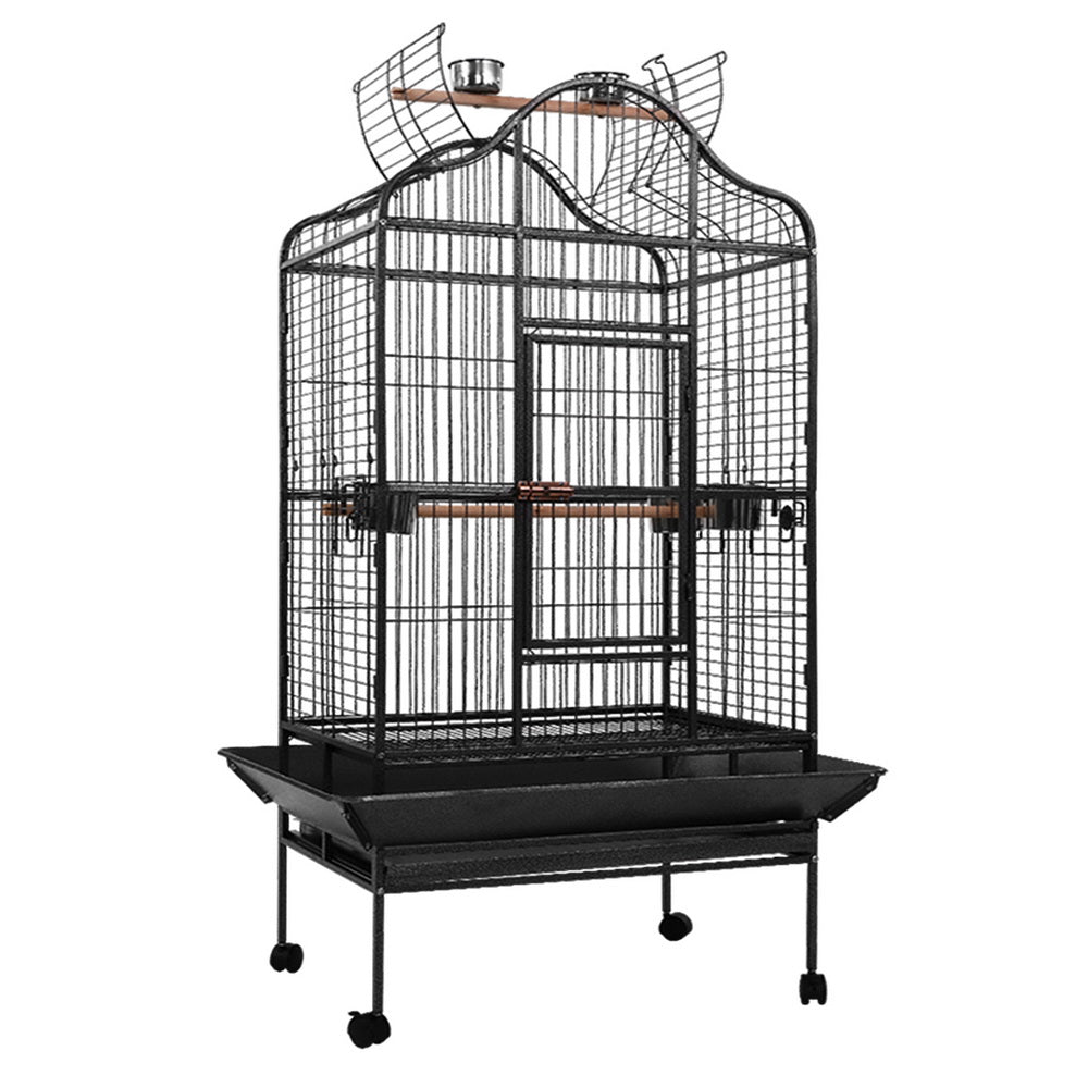 Bird Cage Pet Aviary 168CM Large Travel Stand Budgie Parrot Toys