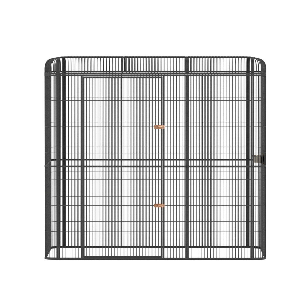 Bird Cage Large Walk-In Aviary Budgie Perch Cage Parrot Pet Huge 203Cm