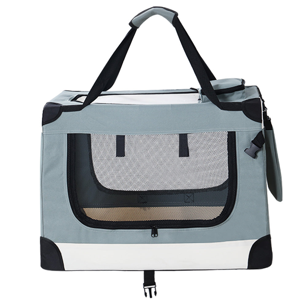 Pet Carrier Soft Crate Dog Cat Travel 90x61CM Portable Foldable Car 2XL