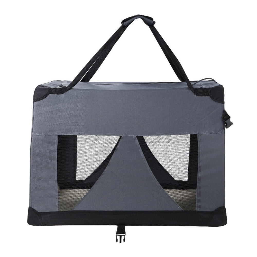 Pet Carrier Soft Crate Dog Cat Travel 82x58CM Portable Foldable Car XL