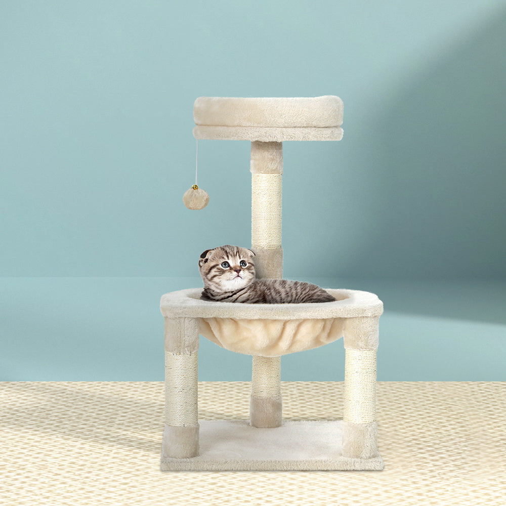Cat Tree Tower Scratching Post Scratcher Wood Condo Toys House Bed 69cm