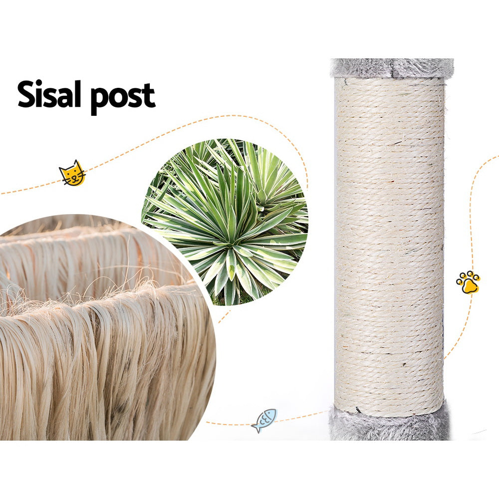 Tall Cat Tree with Scratching Post - 161CM