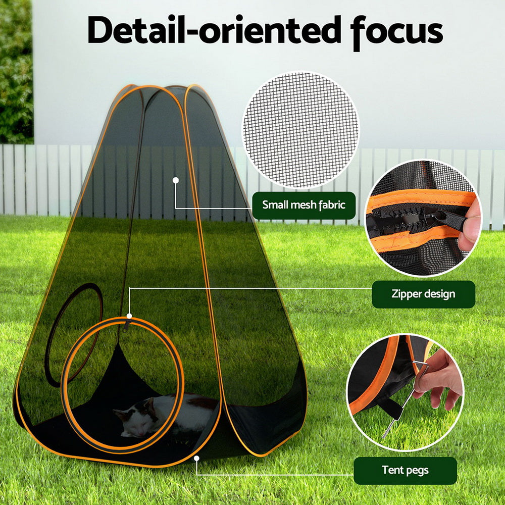 Pet Playpen Cat House 6 IN 1 Tent Tunnel Dog Cage Puppy Rabbit Play Portable | Dog Playpens & Gates