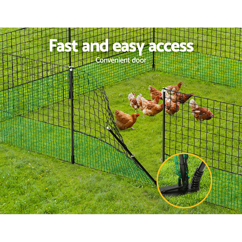 Fencing - Chicken Fence Electric 25Mx125Cm Poultry Netting