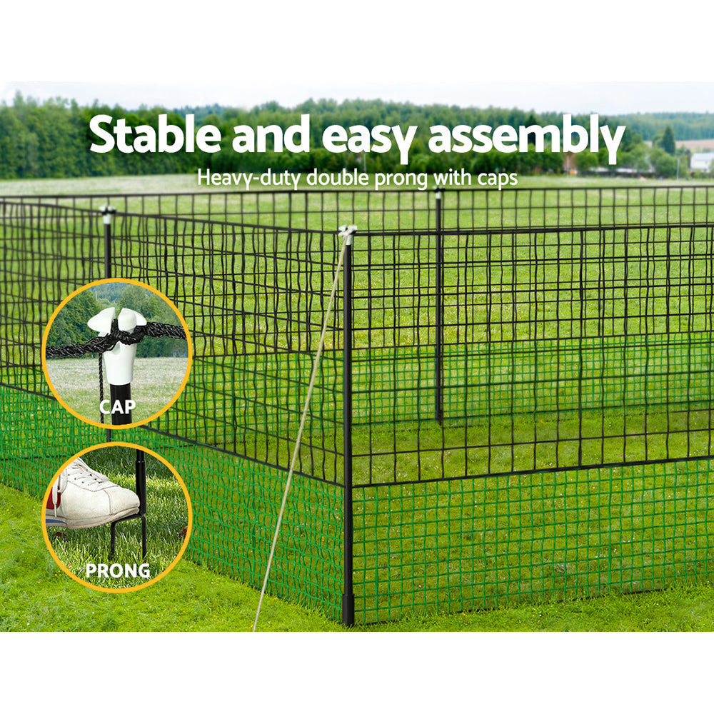 Wire Ducks Goose Coop - Chicken Fence Electric 25Mx125Cm Poultry Netting