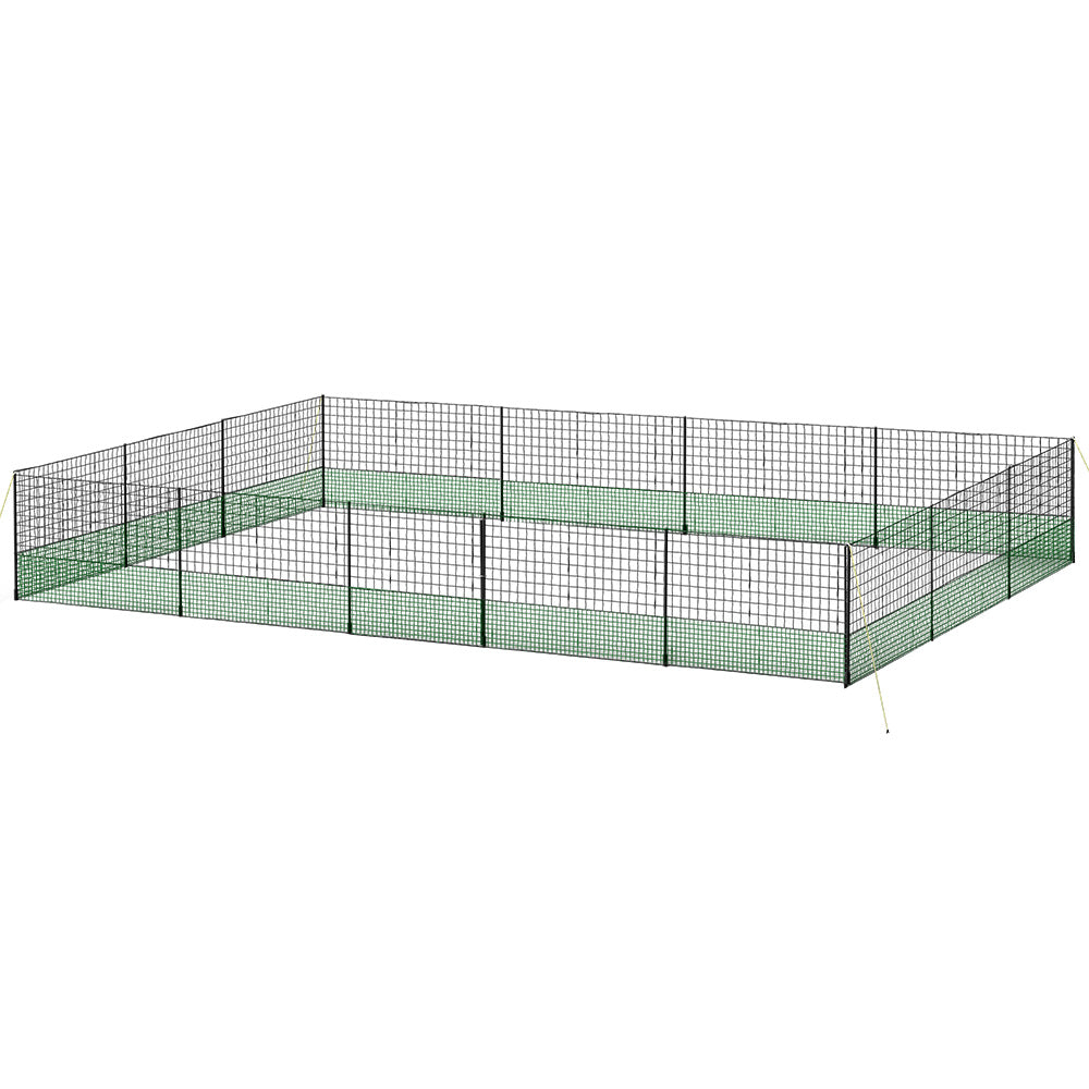 Electric Chicken Fence 50M x 125cm Poultry Netting Electric Garden Fence | Pet Wire Ducks Goose