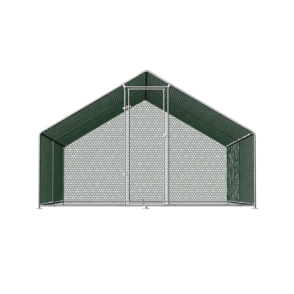 Chicken Coop Cage Run Rabbit Hutch Large Walk In Hen House Cover