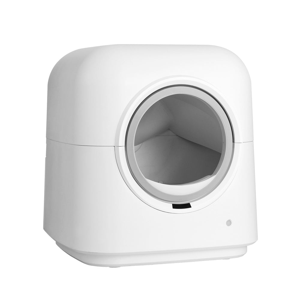 Automatic Cat Litter Box Smart Self-Cleaning Large Cat Litter Box Kitty Toilet App Control