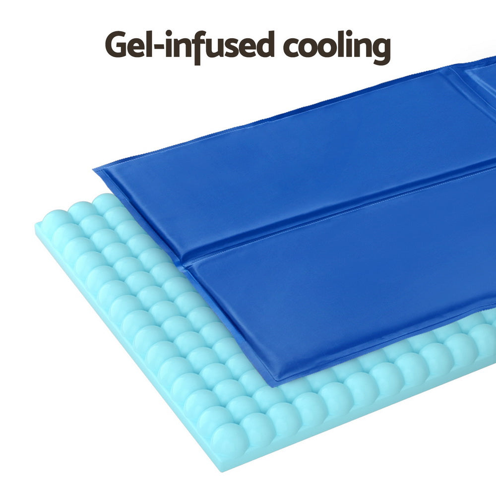 Pet Cooling Mat Gel Dog Cat Self-cool Puppy Pad Large Bed
