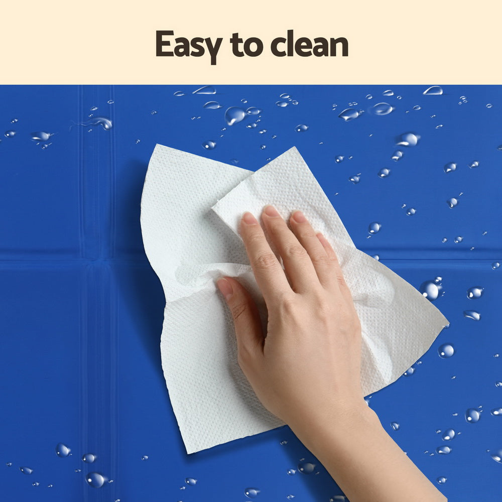 Pet Cooling Mat Gel Dog Cat Self-cool Puppy Pad Large Bed | Dog Beds