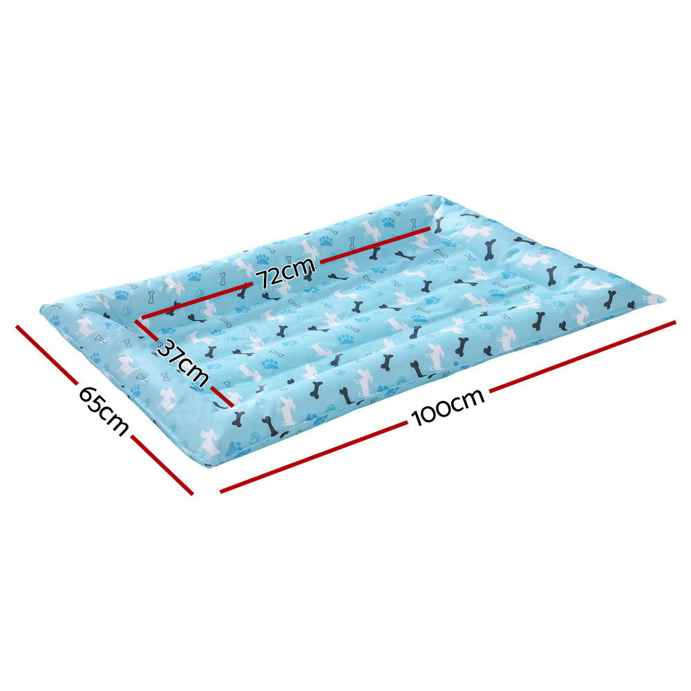Pet Cooling Mat Gel Dog Cat Self-cool Puppy Pad Large Bed with Dog Beds