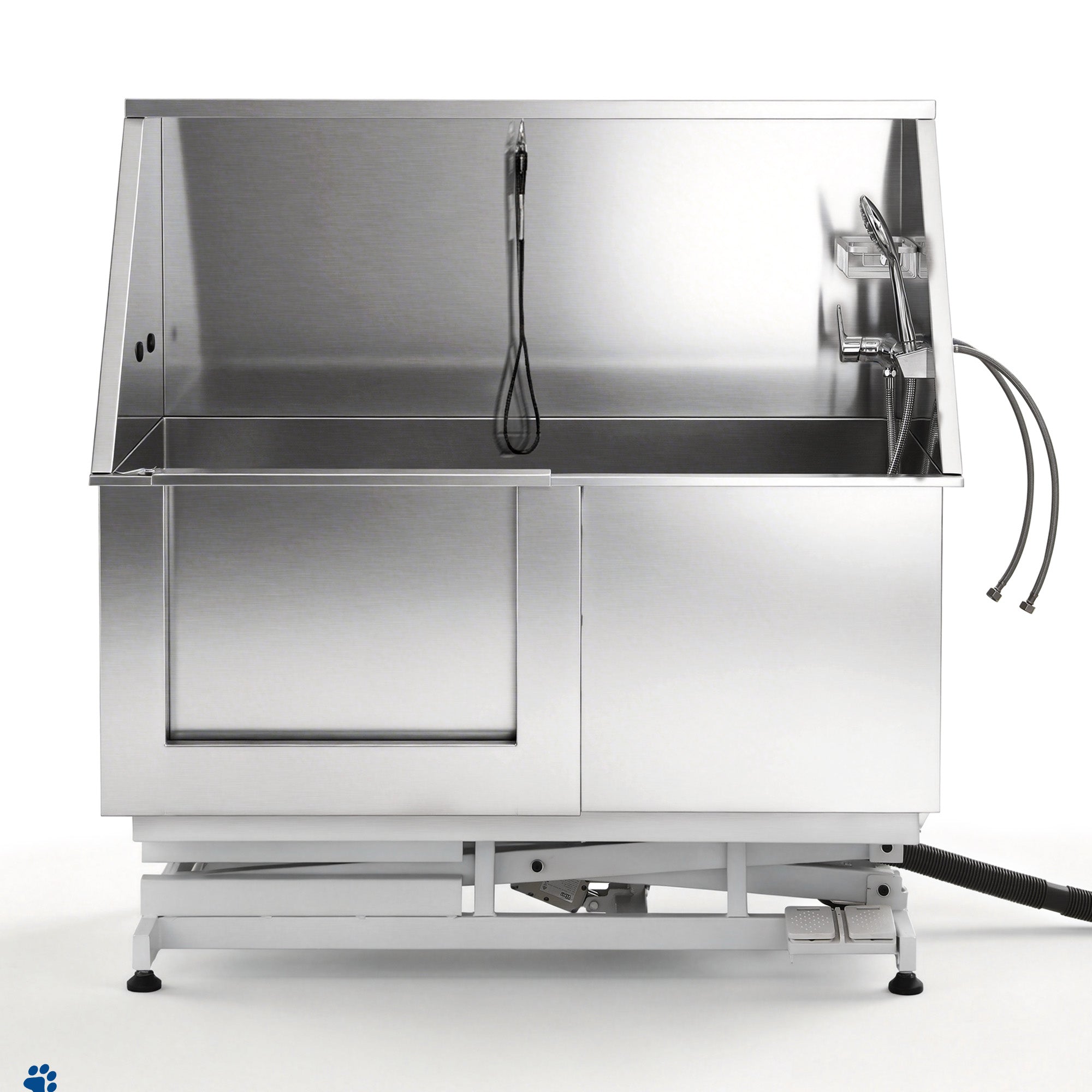 Dog Bath Tubs Stainless Steel Grooming Station 150kg Lift Adjustable