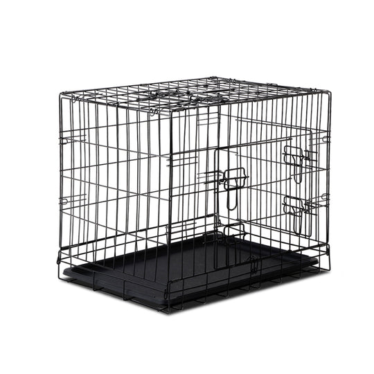 24" Dog Cage Crate Kennel 3 Doors | Dog Kennels