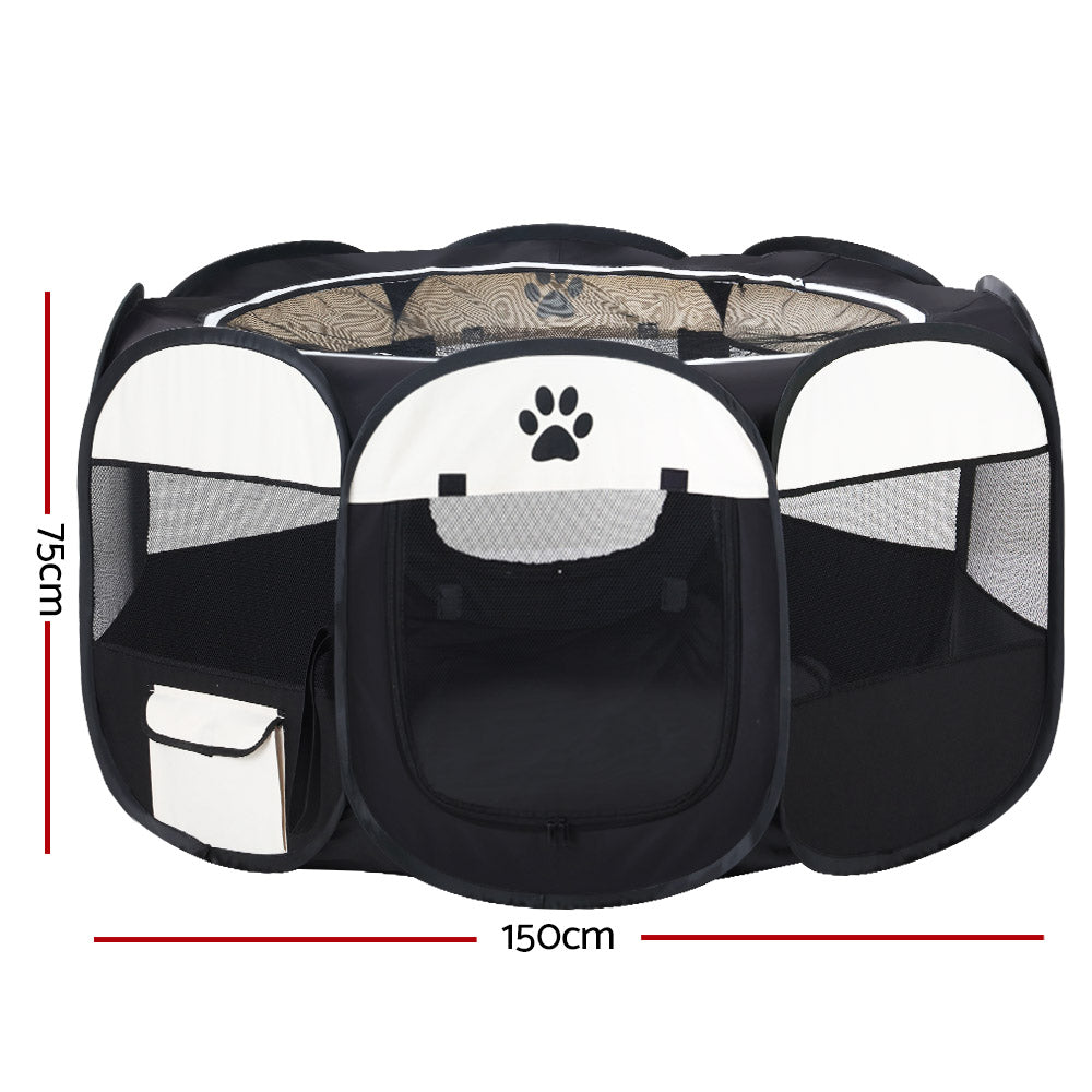 Dog Playpen Tent Pet Crate Fence 3XL Large Enclosure for Puppies & Pets
