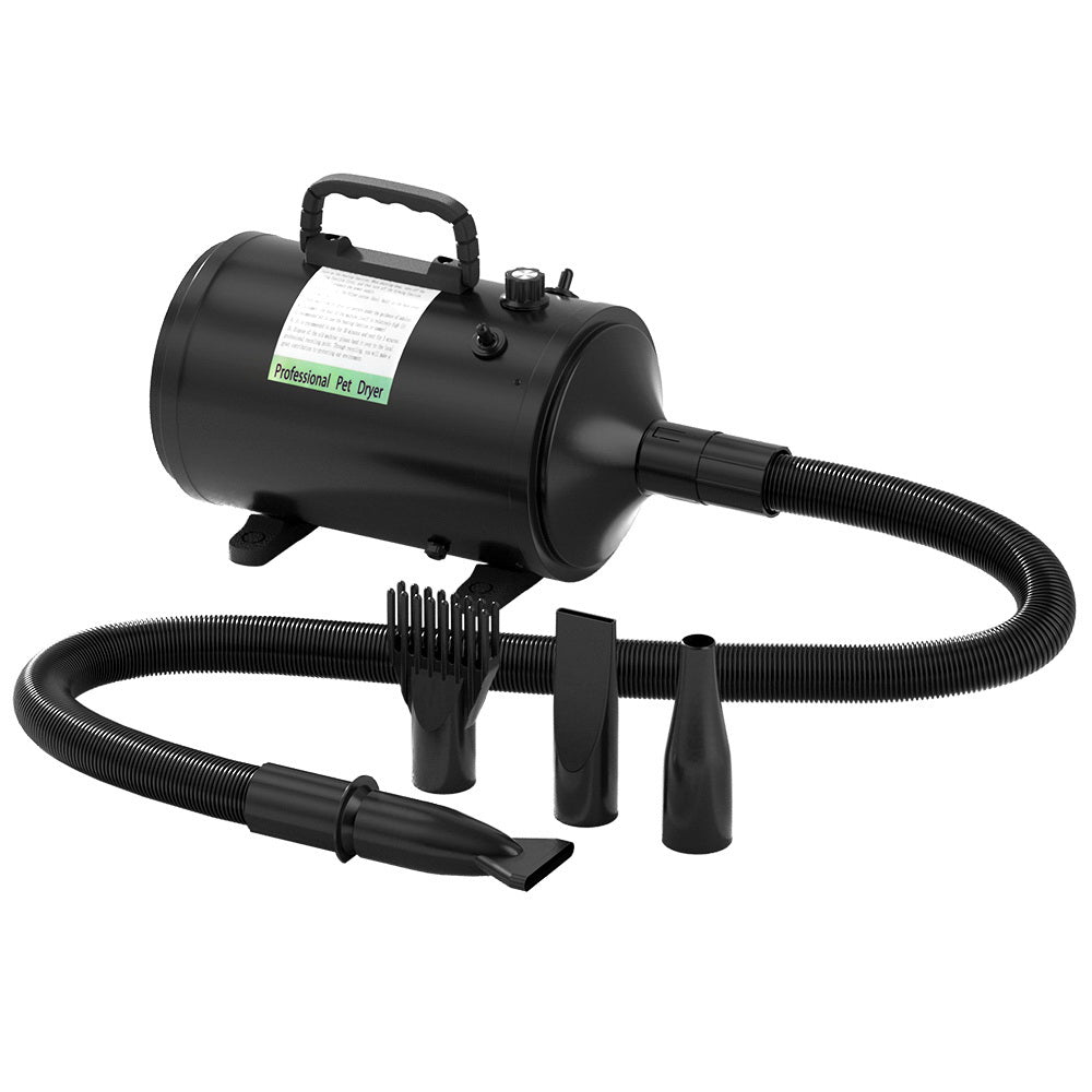 Pet Hair Dryer Dog Cat Grooming Speed Blower Hairdryer Heater Low Noise | Pet Cleaning Supplies - photo 6