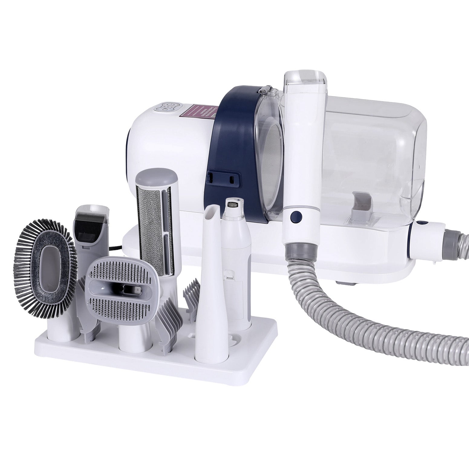 Pet Grooming Kit Vacuum Dog Cat Hair Dryer Remover Clipper Brushes Cleaning
