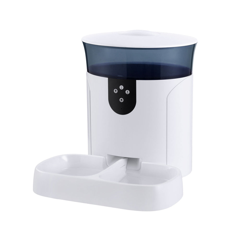 Automatic Pet Feeder Dog Cat Wifi 7L Auto Smart Food Dispenser Timer Feed with Dog Bowls, Feeders & Waterers