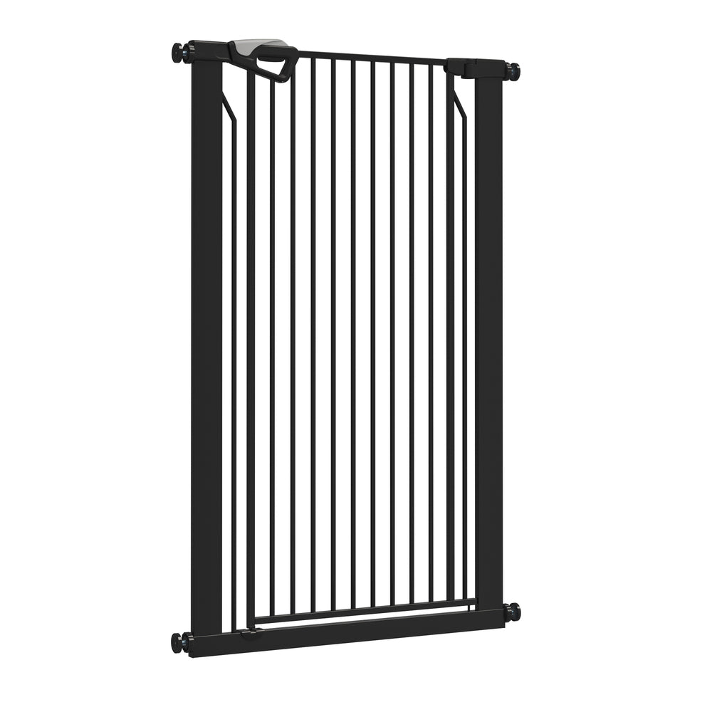 Retractable Pet Safety Gate 120cm Black | Simpledeals