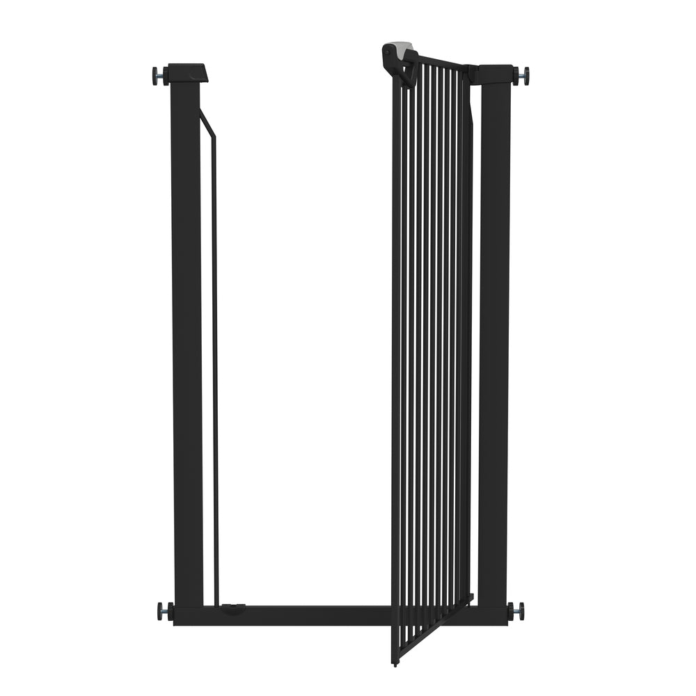 Retractable Pet Safety Gate 120cm Black | Simpledeals