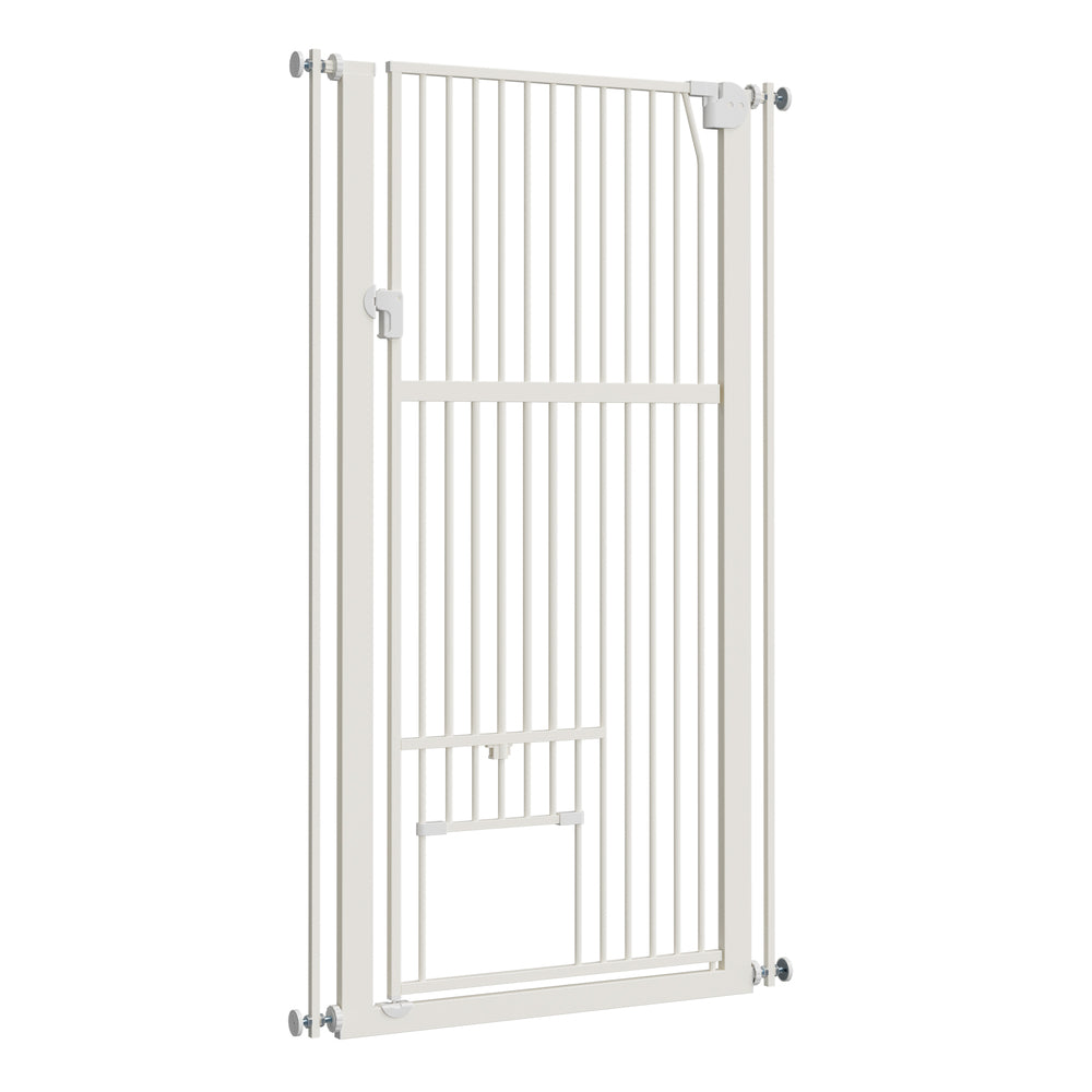 Retractable Pet Gate 143cm Walk Through Door | Simpledeals