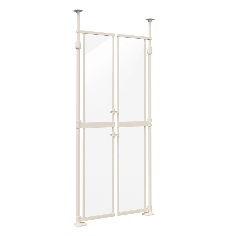 Extra Tall Retractable Pet Gate 190-264cm | Simpledeals