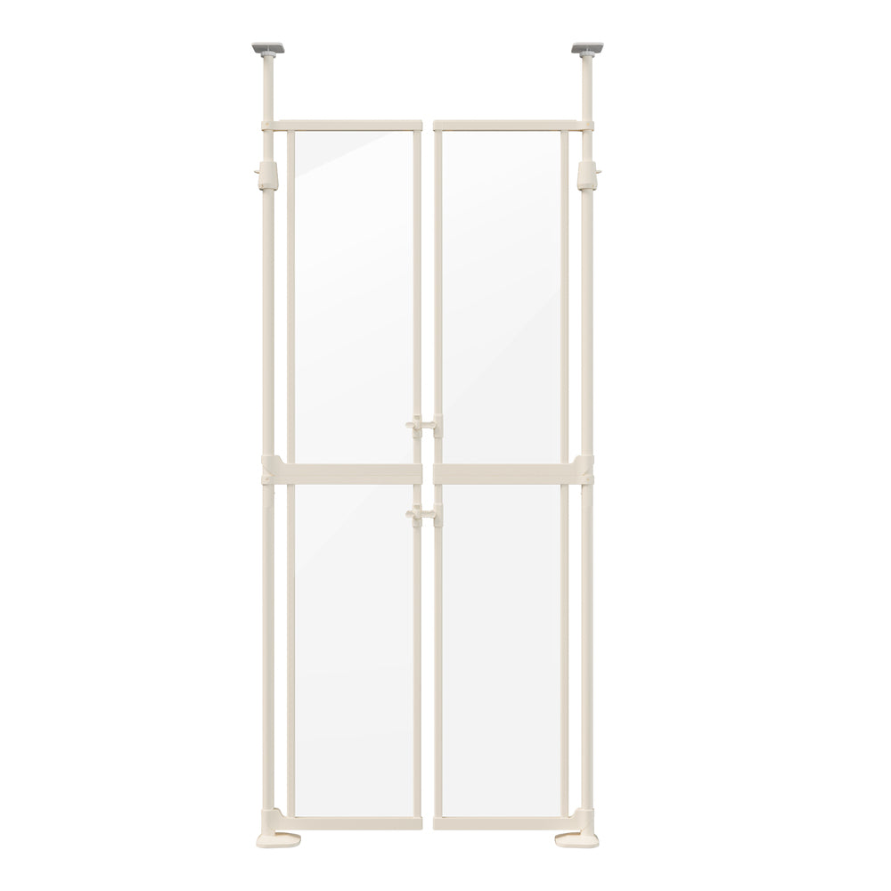 Extra Tall Retractable Pet Gate 190-264cm | Simpledeals