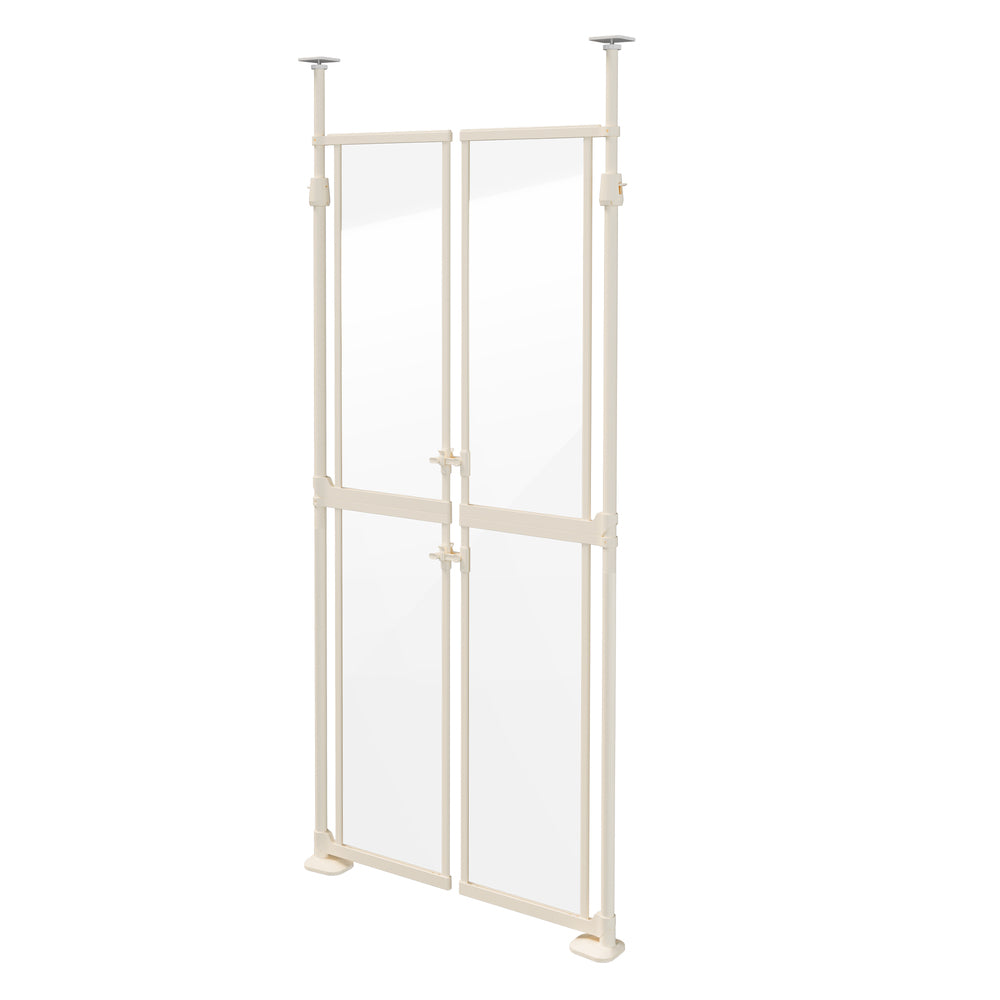 Extra Tall Retractable Pet Gate 190-264cm | Simpledeals