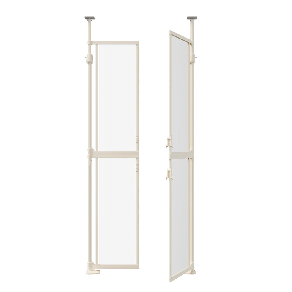 Extra Tall Retractable Pet Gate 190-264cm | Simpledeals