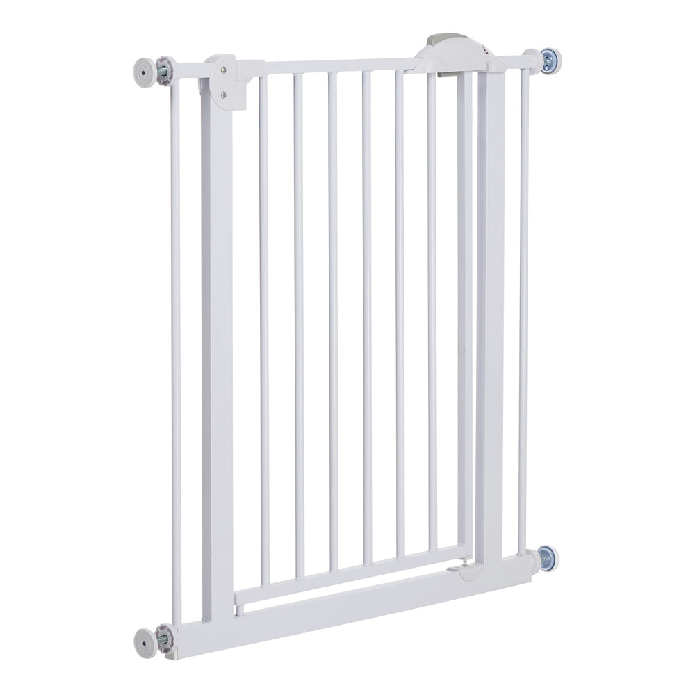 Retractable Pet Safety Gate 78cm White | Simpledeals