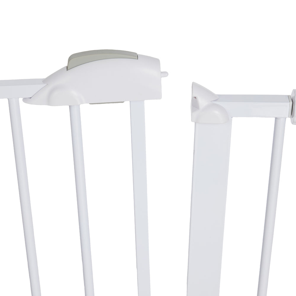 Retractable Pet Safety Gate 78cm White | Simpledeals